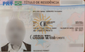 کارت اقامت گلدن ویزای پرتغال