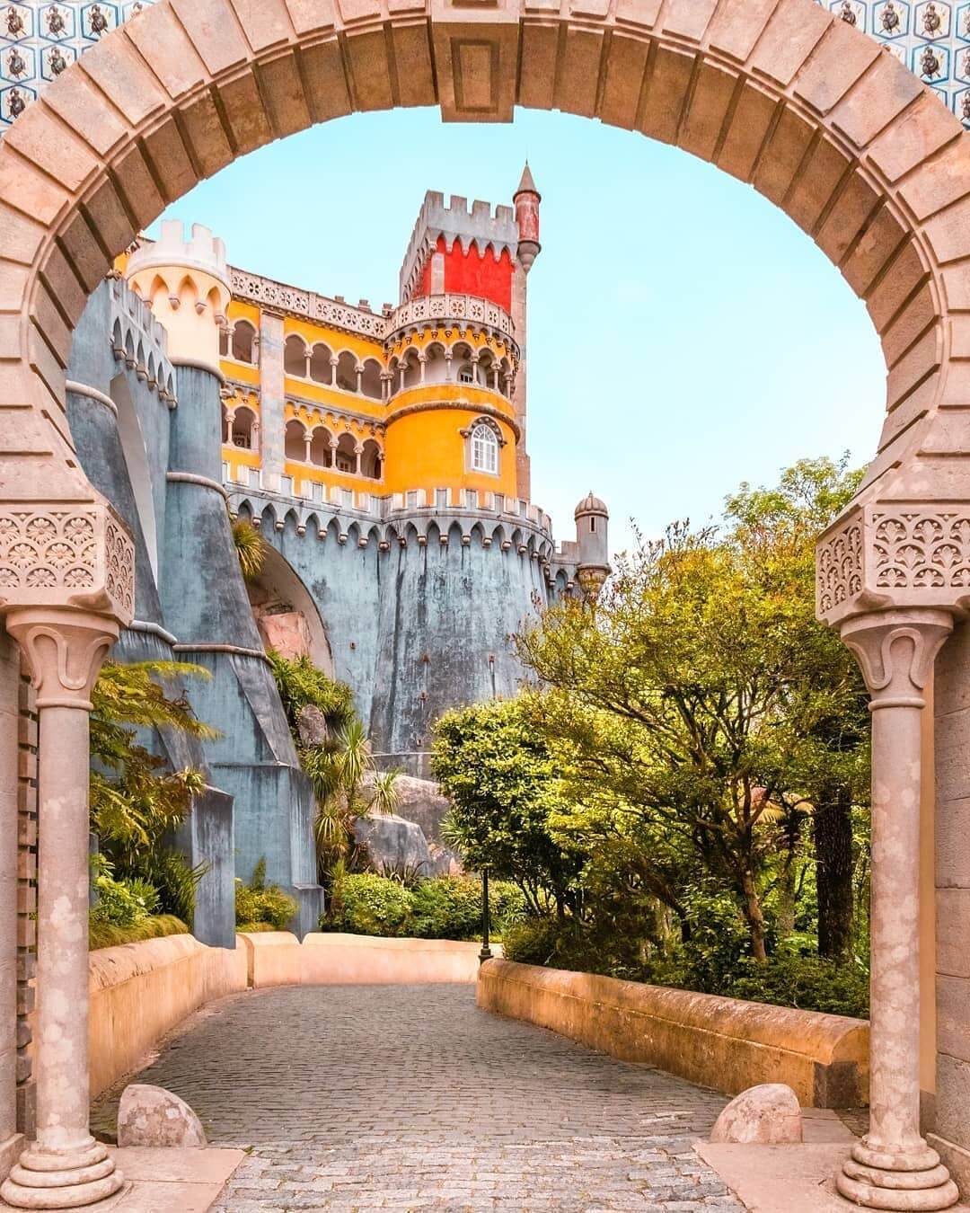 کاخ پنا سینترا در پرتغال