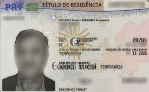 کارت اقامت کشور پرتغال